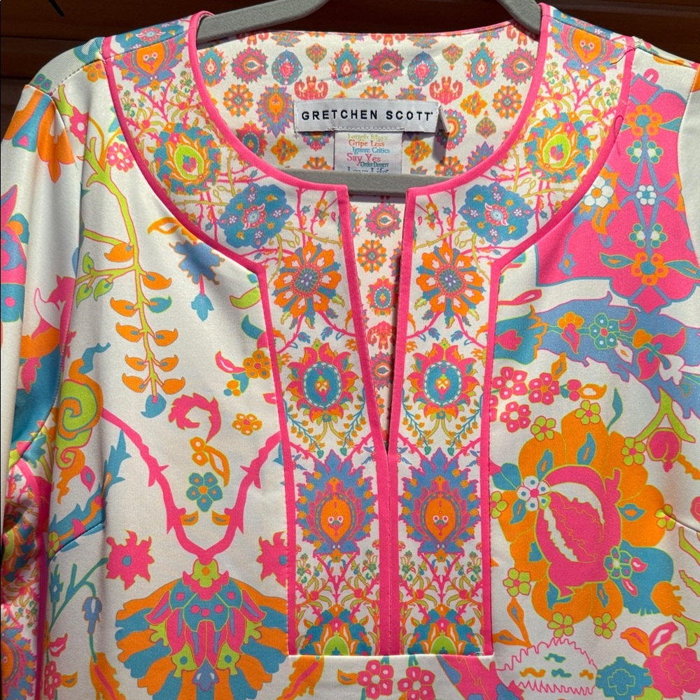Gretchen Scott Designs Multicolor Floral Dress - Picture 2 of 3